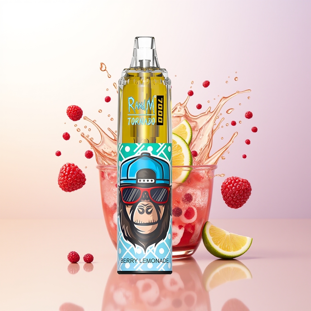 Discover the Fumot Tornado 7000 - Berry Lemonade: A Vaping Masterpiece