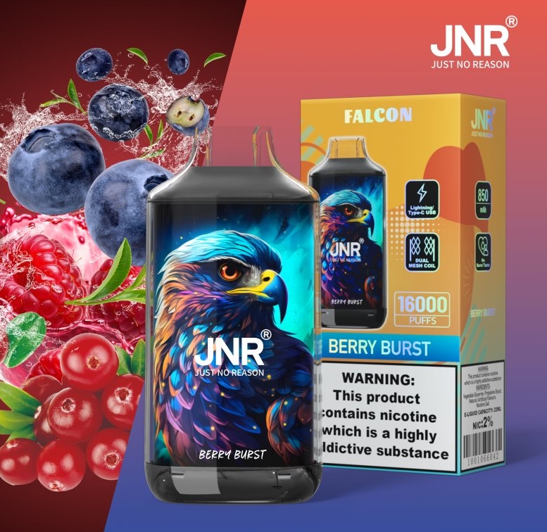 The Falcon Has Landed: Soaring to New Heights with the JNR FALCON 16000 Puffs Vape - Berry Burst in Australia's 2025 Vape Scene